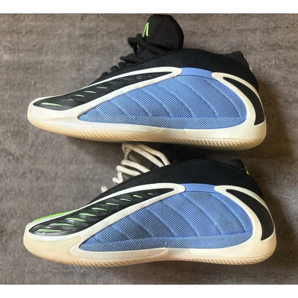 Adidas Anthony Edwards 2 JR4359 Blue Fusion Basketball Shoes Men's Size 8.5